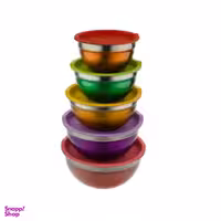 لگن آشپزخانه اچ تی اچ مدل AT67 مجموعه 5 عددی