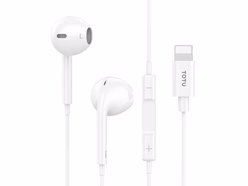 هندزفری با سیم لایتنینگ توتو Totu EAUL-11 Glory Lightning wire headset