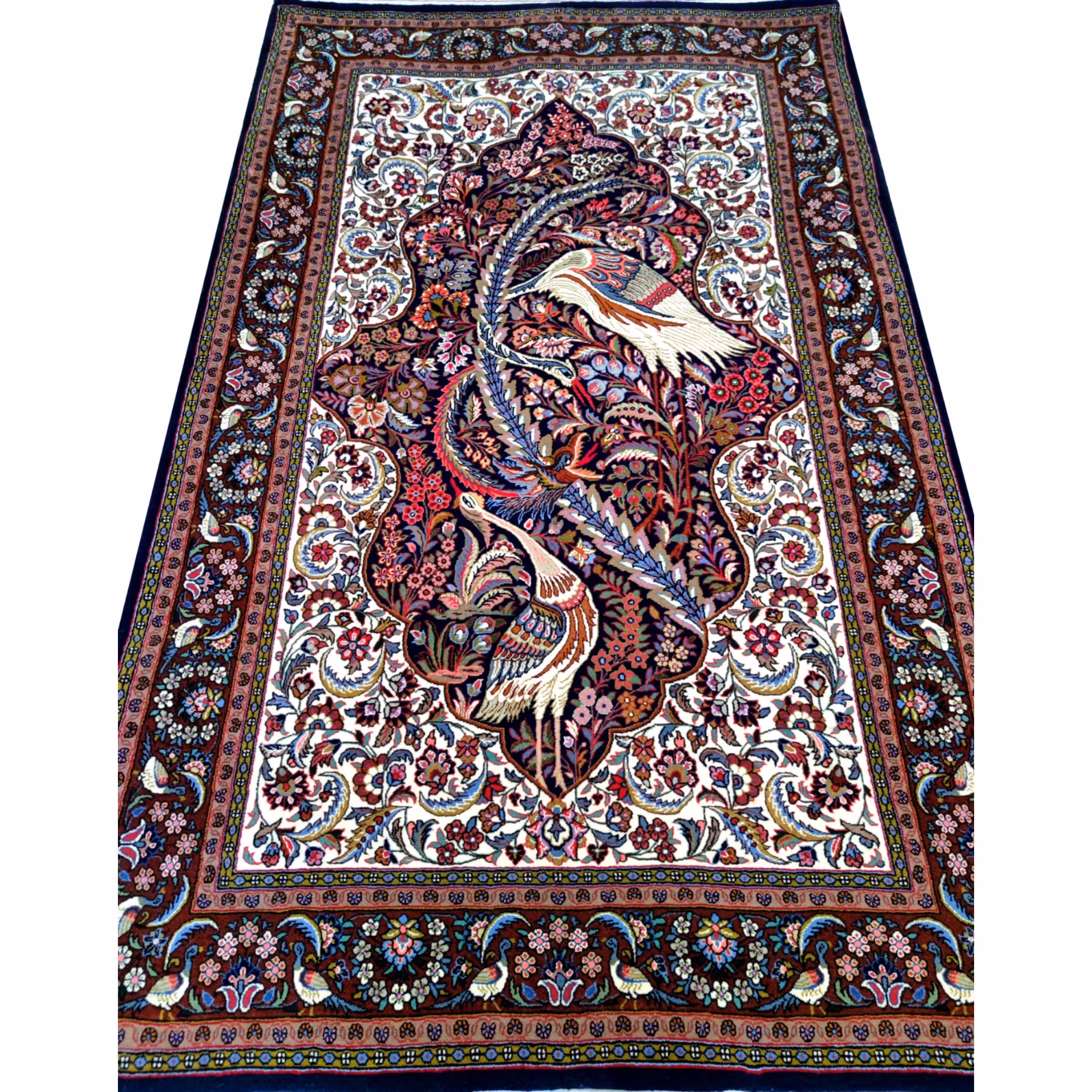 قالیچه دستبافت 3 متری ساروق 45 رج اصلی (50رج بازاری) فوق اعلا