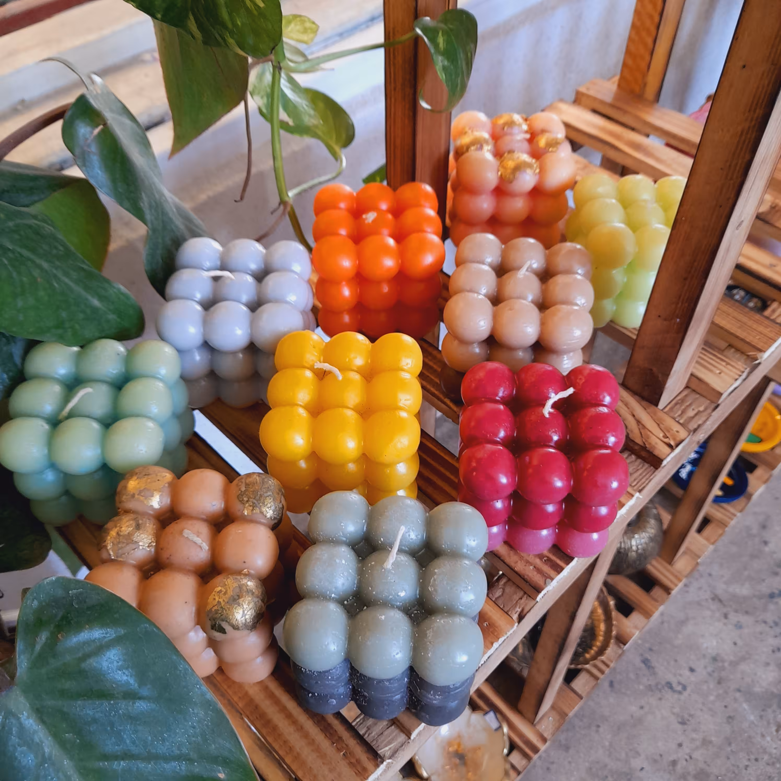 شمع روبیک دکوری 