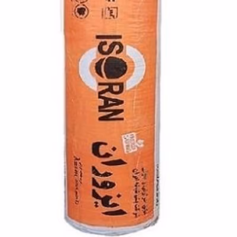 پشم شیشه فویلدار ایزوران دانسیته 14ضخامت 5سانت