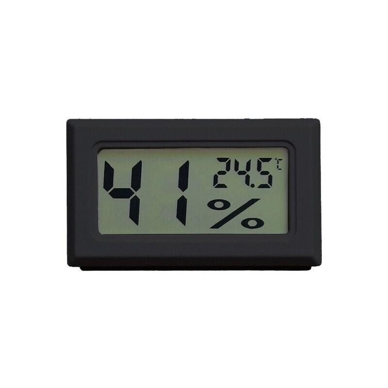 دماسنج و رطوبت سنج دیجیتال مدل HGM0.96 مشکی