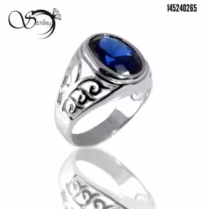 انگشتر نقره مردانه کد:2594