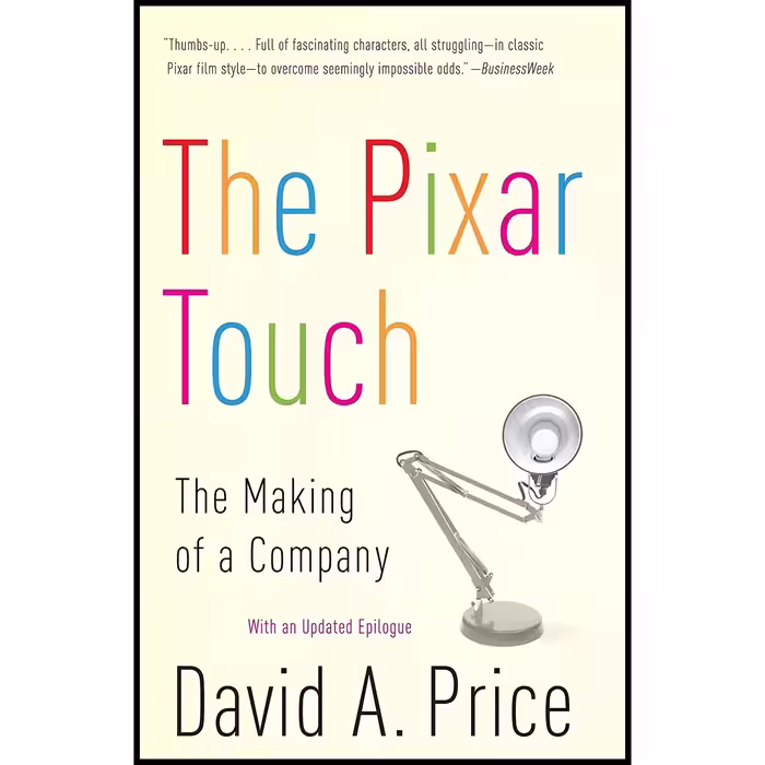 کتاب زبان اصلی The Pixar Touch اثر David A Price انتشارات Vintage
