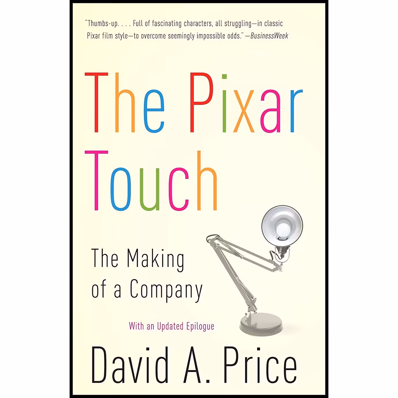 کتاب زبان اصلی The Pixar Touch اثر David A Price انتشارات Vintage