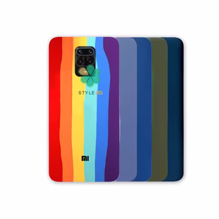 قاب سیلیکونی گوشی شیائومی Redmi Note 10 Lite مدل رنگین کمان