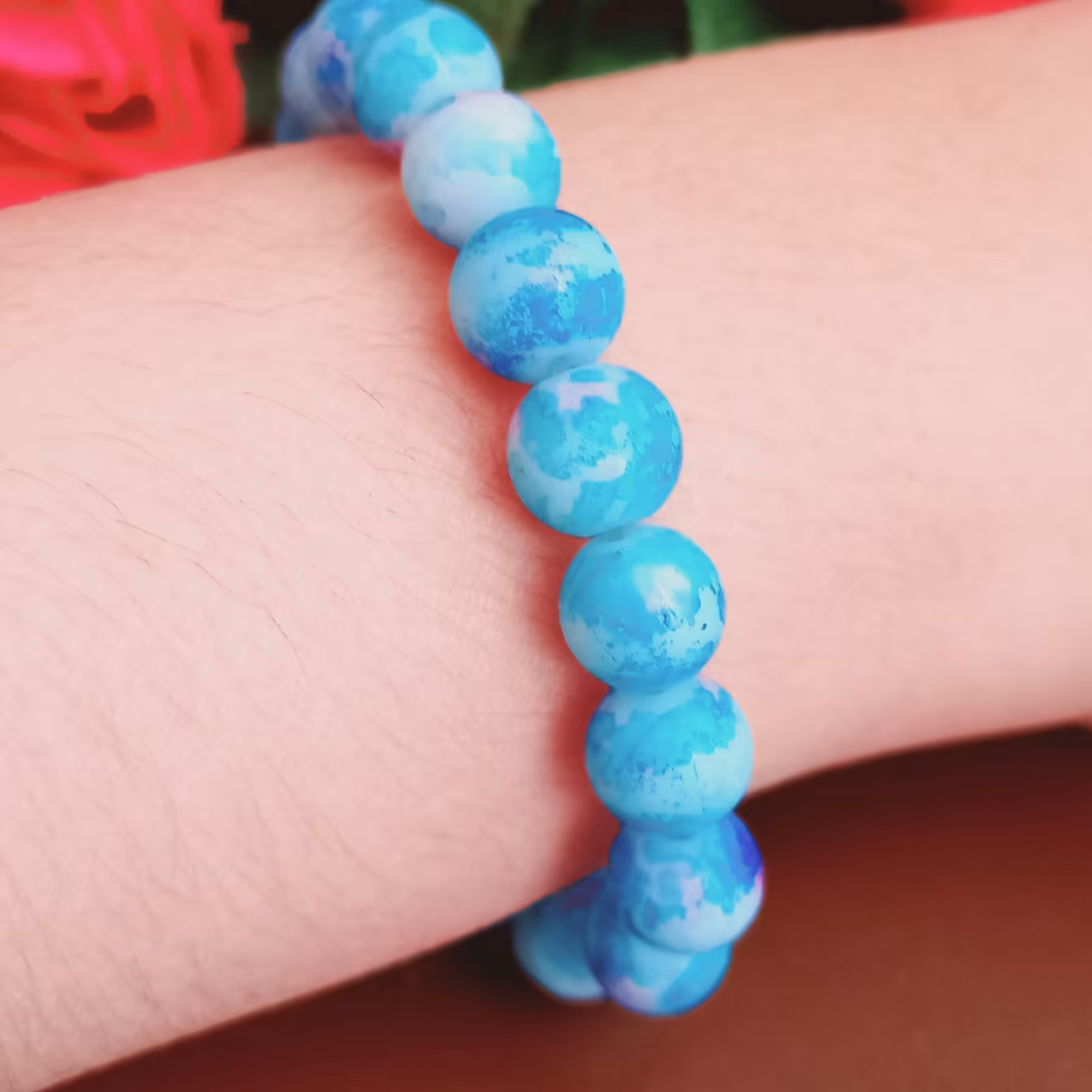 دستبند دست ساز دررنگ های متنوع 