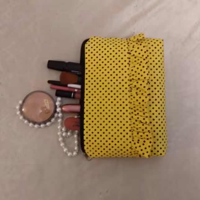 کیف  آرایش  زیبا  با بهترین پارچه 