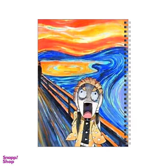 دفتر مشق 100 برگ بامبیلیپ طرح انیمه شیطان کش کد 1656961