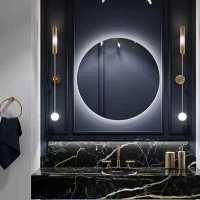 اینه بک لایت مدل ساده سایز شصت سانتی