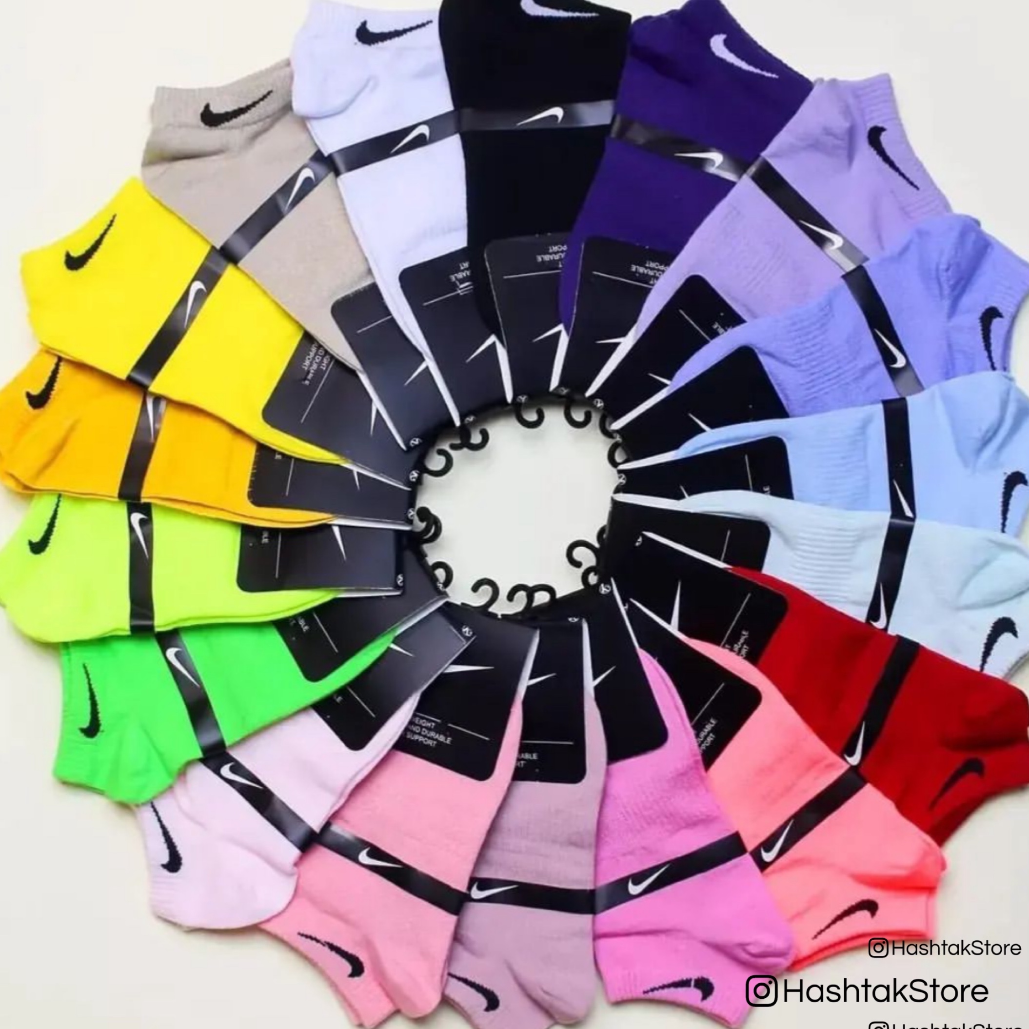 جوراب زنانه جوراب دخترانه جوراب پسرانه جوراب مردانه نخ رنگارنگ