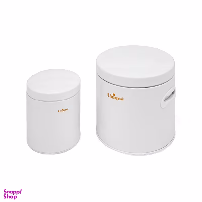 سطل قند و شکر یونیک مدل UN-1610 مجموعه 2 عددی