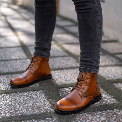 نیم بوت مردانه