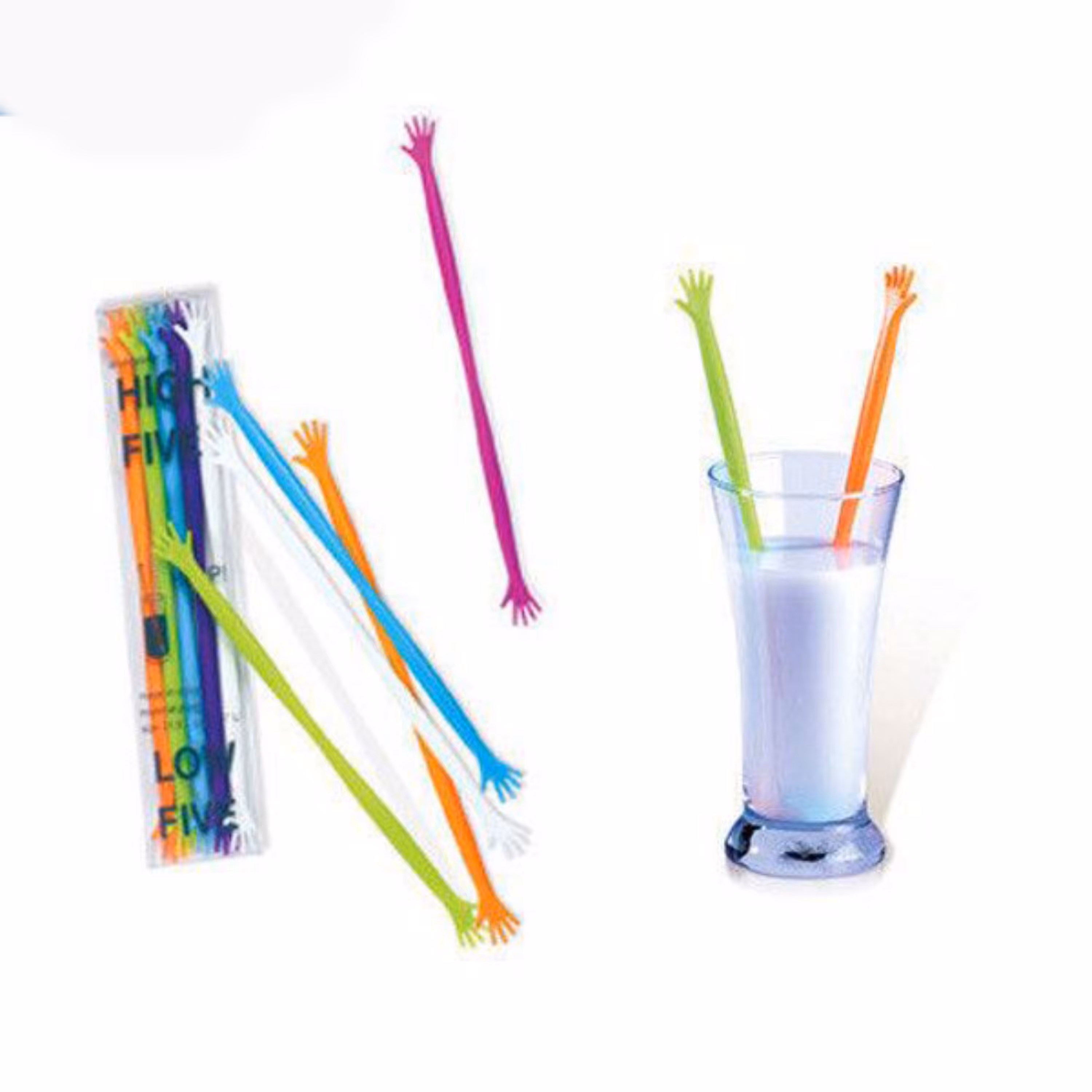 همزن فانتزی طرح دست (بسته 5 عددی) با ارسال رایگان