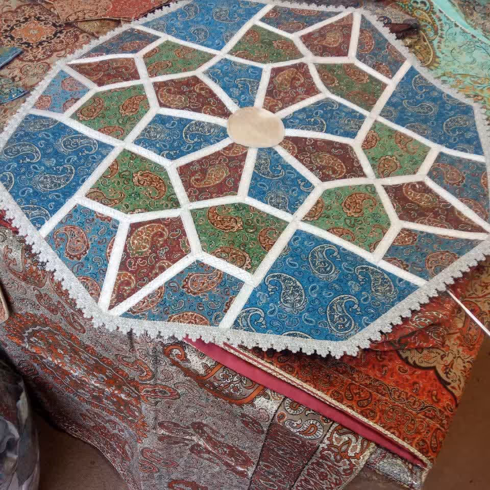 ترمه ابریشمی  چند تکه