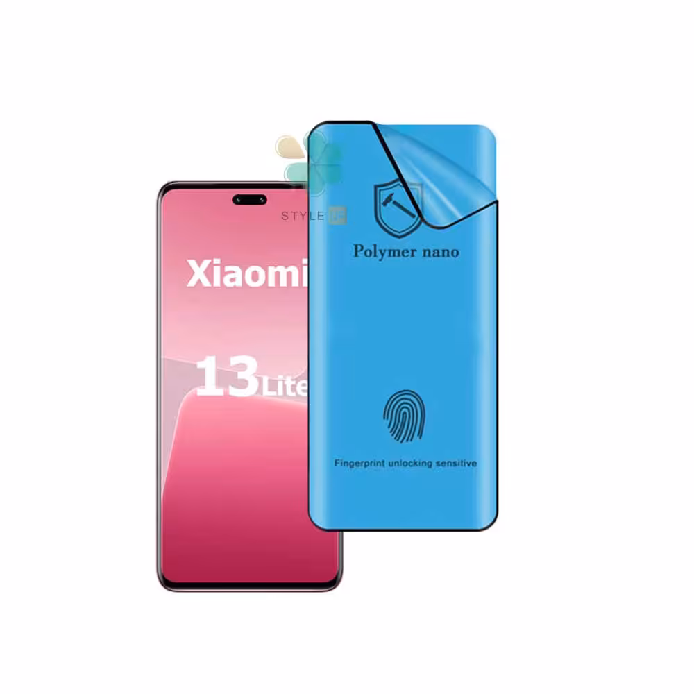 محافظ صفحه گلس گوشی Polymer nano مناسب Xiaomi 13 Lite