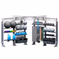 سازه تمرینات عملکردی مدل کرنر PSD-RAX SSC02