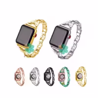 بند زنانه ساعت اپل واچ Apple Watch 38/40mm برند Slicto مدل Butterfly
