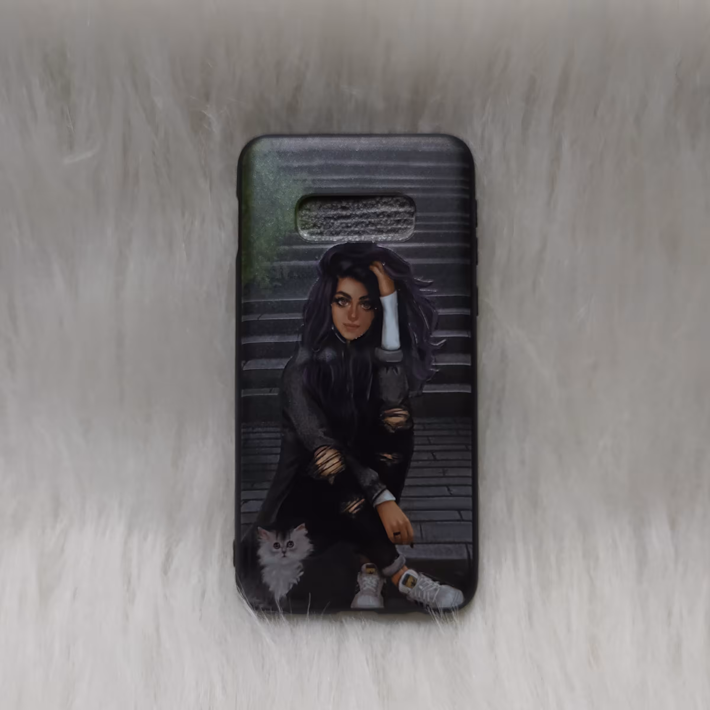 گارد سامسونگ S10e طرح دار  برجسته دخترانه لاکچری پوشش 360 با کیفیت فروش ویژه زیر قیمت خرید