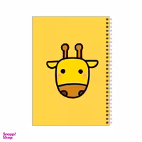 دفتر مشق 100 برگ بامبیلیپ طرح سر زرافه کد 0299930