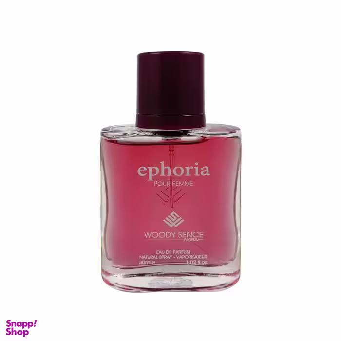 عطر جیبی وودی سنس مدل ephoria حجم 30 میلی‌لیتر