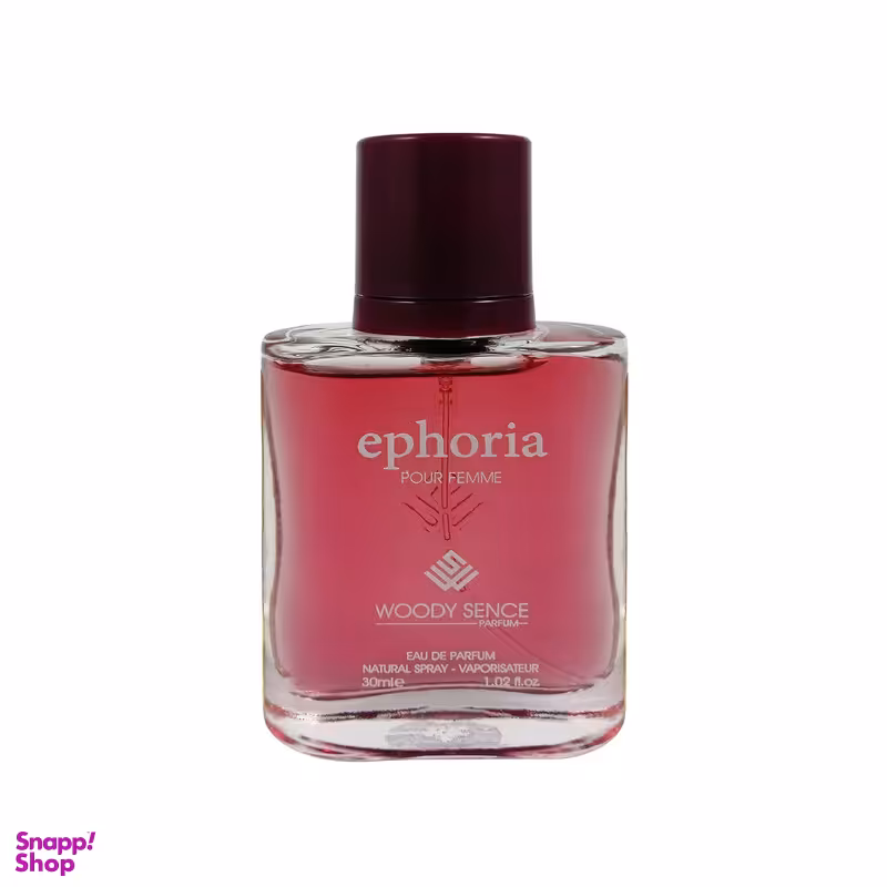 عطر جیبی وودی سنس مدل ephoria حجم 30 میلی‌لیتر