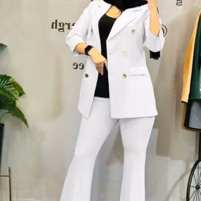 ست کت و شلوار ماندگار تمام لایه کوبی