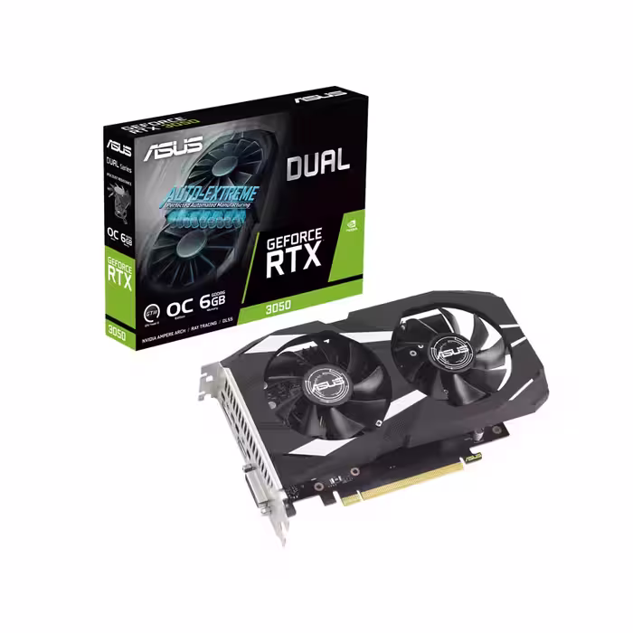 کارت گرافیک ایسوس GeForce RTX 3050 OC Edition 6GB