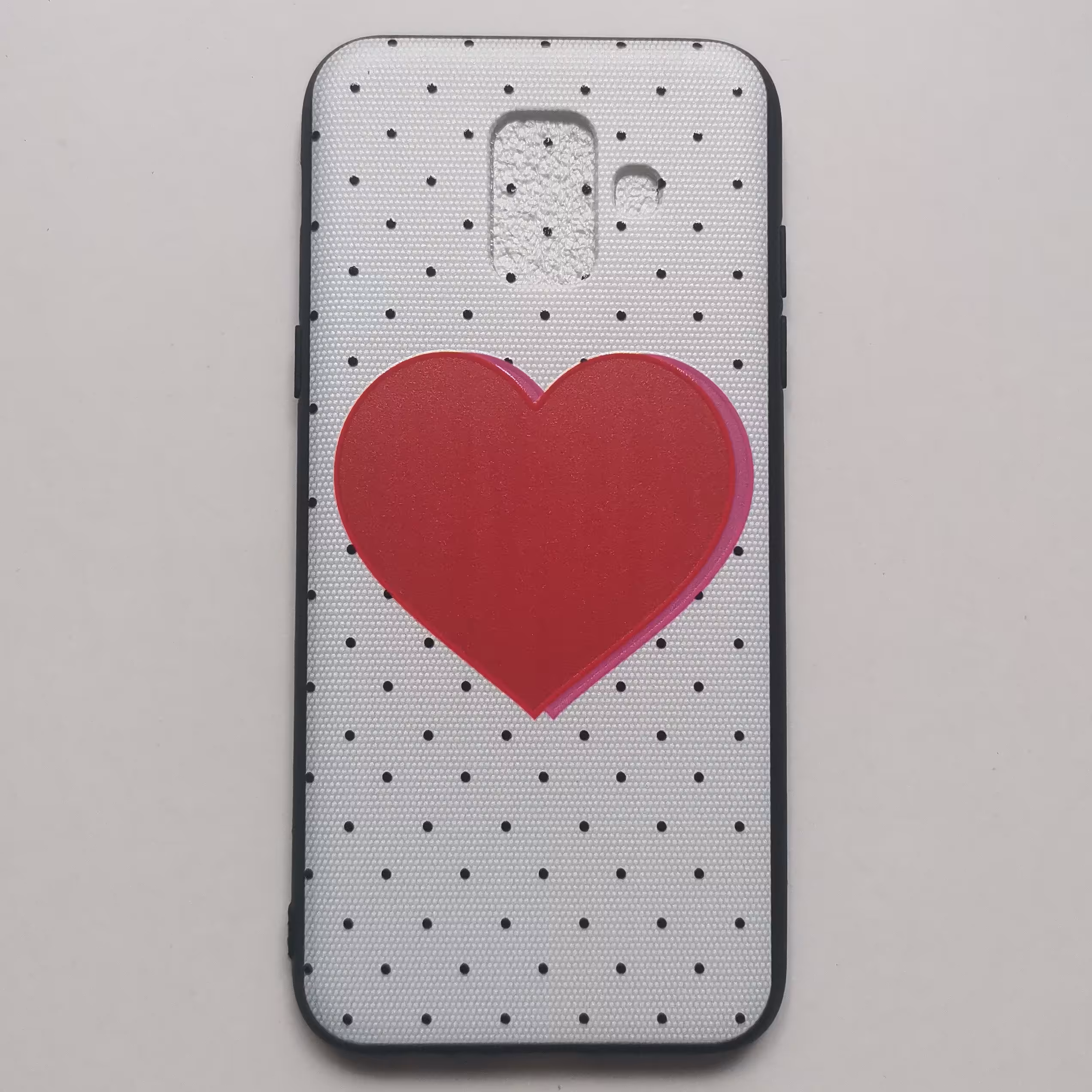 قاب طرحدار قلب مناسب گوشی سامسونگ A6