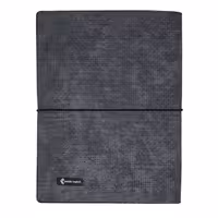 کلاسور 20 حلقه طرح سنگی مدل تاتامی - مشکی