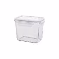 ظرف شیشه مستطیل 920 میل لیمون