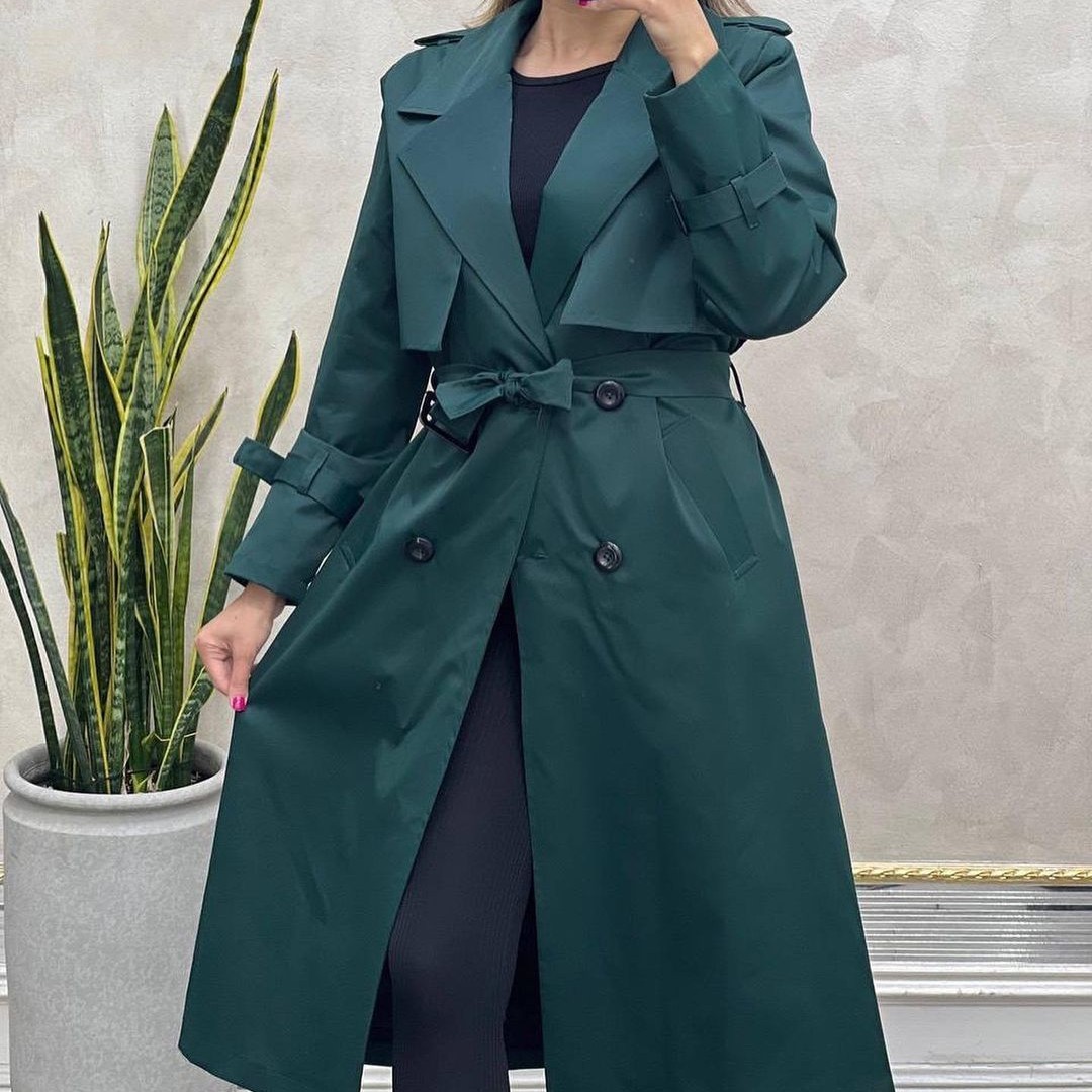 بارونی بلند جنس مموری درجه یک آستر دارد فری سایز قد 118 ضد آب