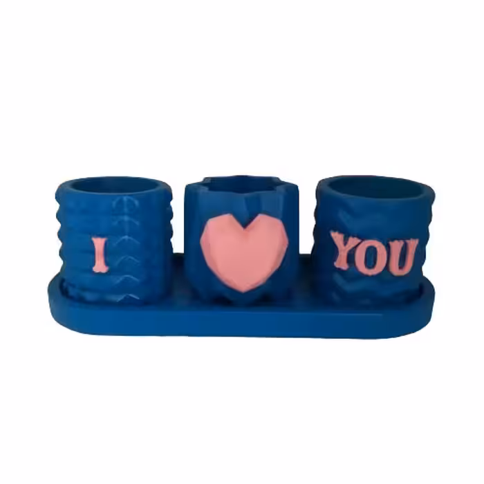 جامدادی رومیزی بتنی طرح ای لاویومدل S3P