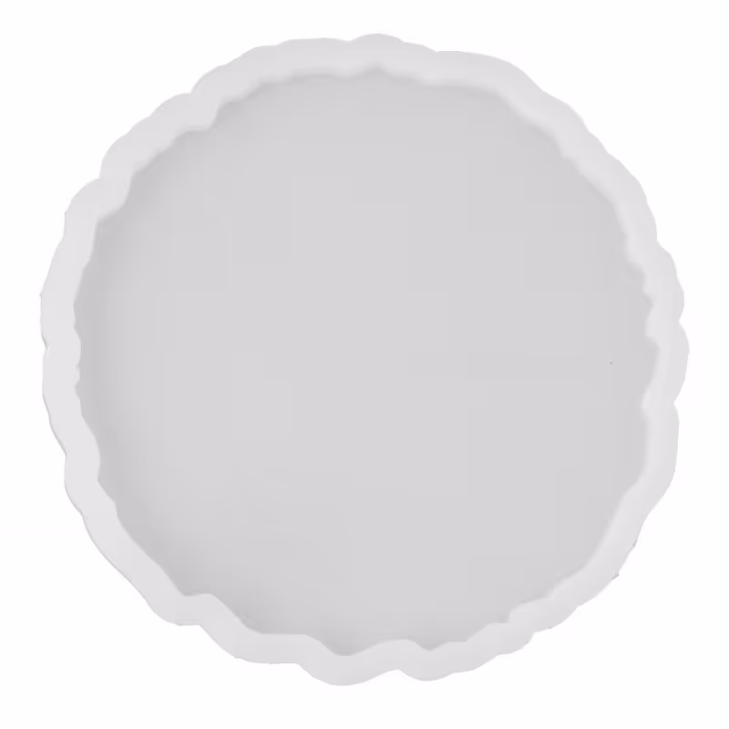 قالب سیلیکونی رزین اپوکسی مدل دایره دفرمه 10cm  کد 4