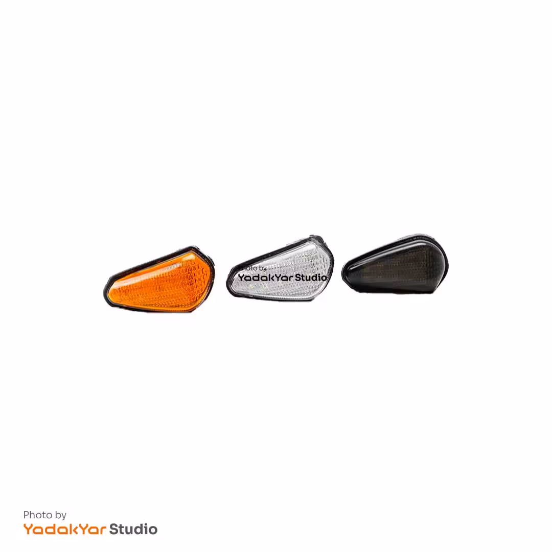 راهنما روی گلگیر اسپرت طرح BMW نارنجی پژو 405