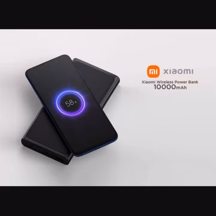 پاور بانک وایرلس شیائومی مدل WPB15PDZM قابلیت شارژ همزمان 3 دستگاه 