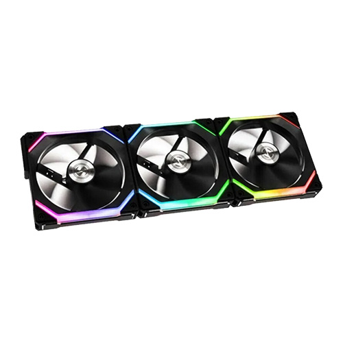 فن کیس لیان لی UNI Fan SL120 RGB Black بسته 3 عددی