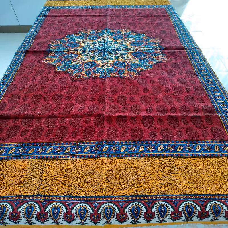 رومیزی قلمکار اعلا صادراتی