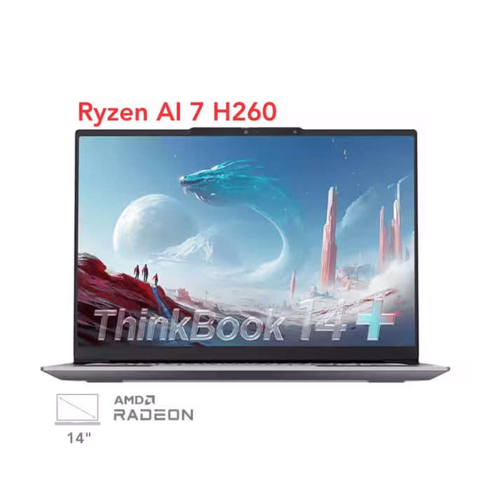 لپ تاپ لنوو تینک بوک 14 مدل Lenovo ThinkBook 14  Ryzen  AI 7 H260 32G 1T 3K 120Hz 2025