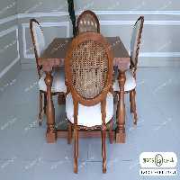 میز ناهار خوری 4 نفره کلاسیک راشل