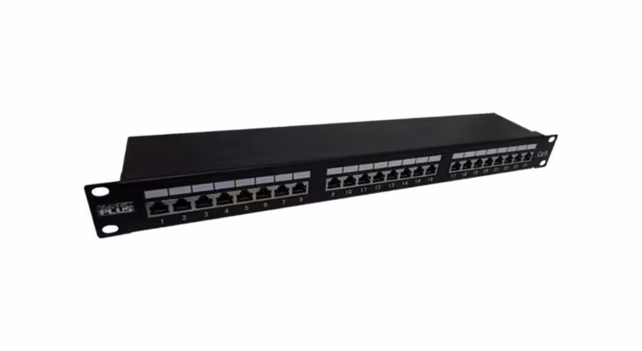 پچ پنل 24 پورت CAT6 STP کی نت پلاس KP-NPC6S024