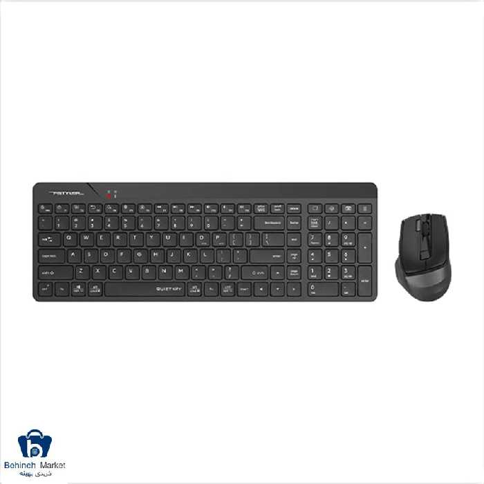کیبورد و ماوس بی سیم ای فورتک مدل FG2400 Air2