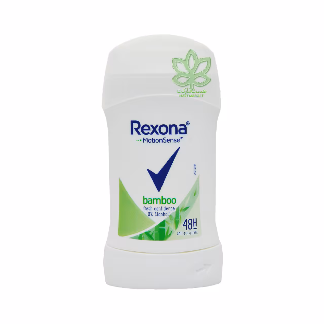 مام استیک ضد تعریق بامبو بدون الکل 40 گرم رکسونا - rexona