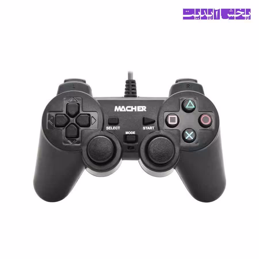 دسته بازی شوک دار مچر مدل MACHER MR-55 مخصوص پلی استیشن 2