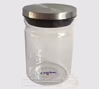 بانکه شیشه ای با درب استیل UN-2104