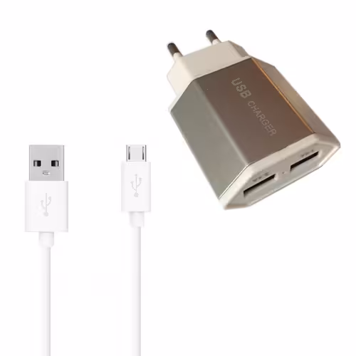 شارژر و کابل تبدیل USB به MicroUSB مدل ES-D10