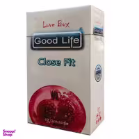 کاندوم گودلایف (Good life) مدل CLOSE FIT کد GO07 بسته 12 عددی