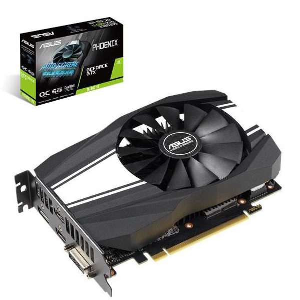 کارت گرافیک ایسوس مدل PH GTX1660-O6G