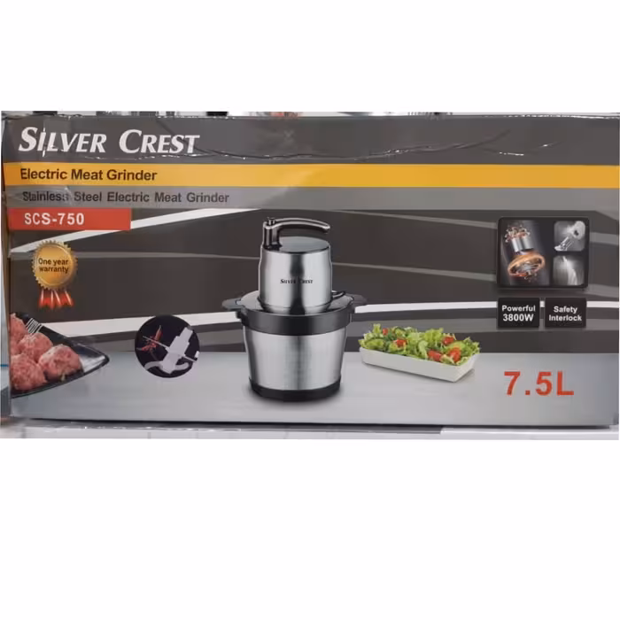 خردکن و غذاساز سیلورکرست قدرت 3800 واتی 7.5 لیتری و بزرگ کیفیت فوق العاده