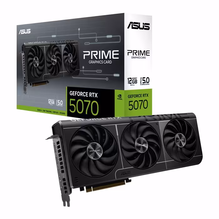 کارت گرافیک ایسوس PRIME GeForce RTX 5070 12GB GDDR7